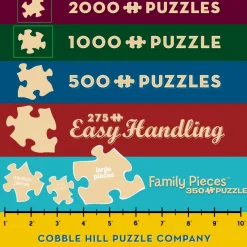Cobble Hill A Touch of Warmth | 500 Piece- 500 Piece | Mountainscape