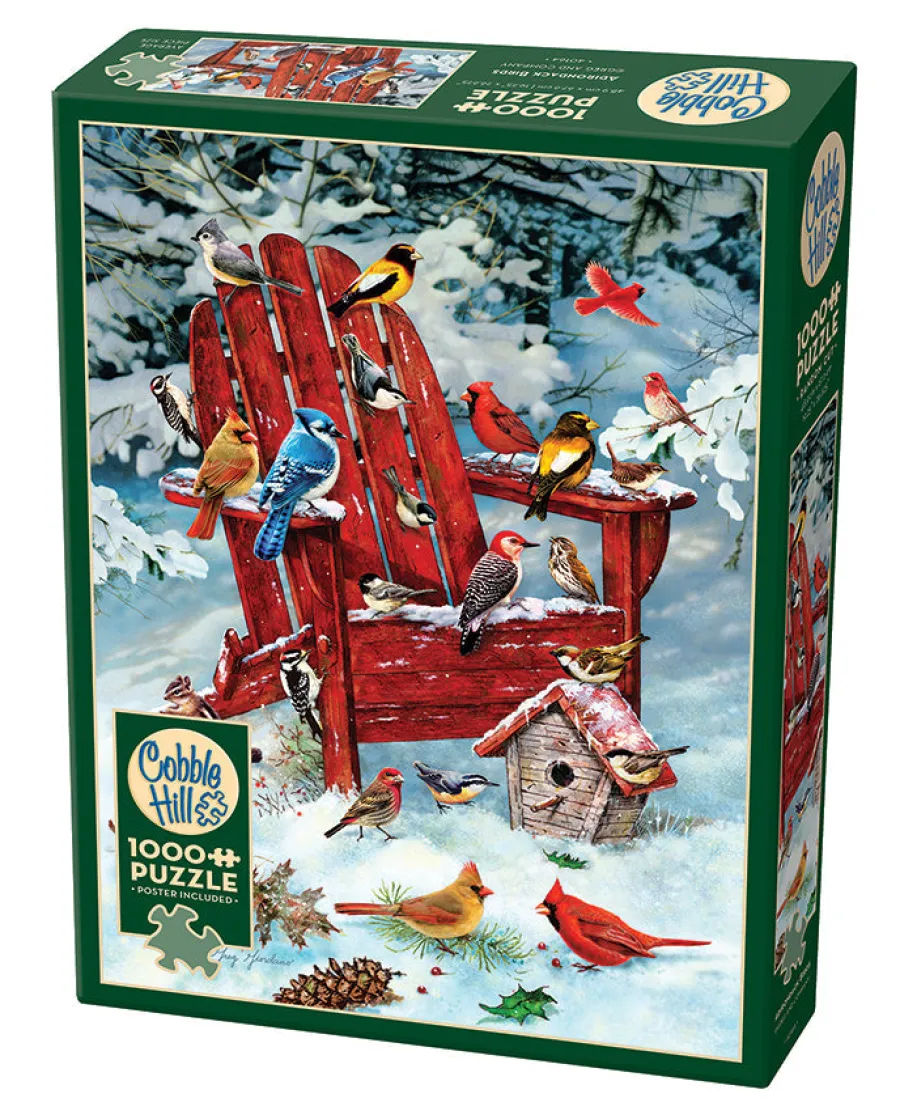 Cobble Hill Adirondack Birds | 1000 Piece- 1000 Piece | Countryscape