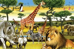 Cobble Hill African Plains (Floor 36pc)- Floor Puzzles | Wildlife