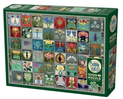 Cobble Hill Art Nouveau Tiles | 1000 Piece- 1000 Piece