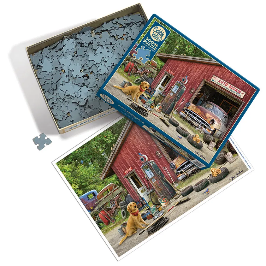 Cobble Hill Auto Repair | 500 Piece- 500 Piece | Countryscape