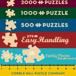 Cobble Hill Away in a Manger | 500 Piece- 500 Piece | Farm