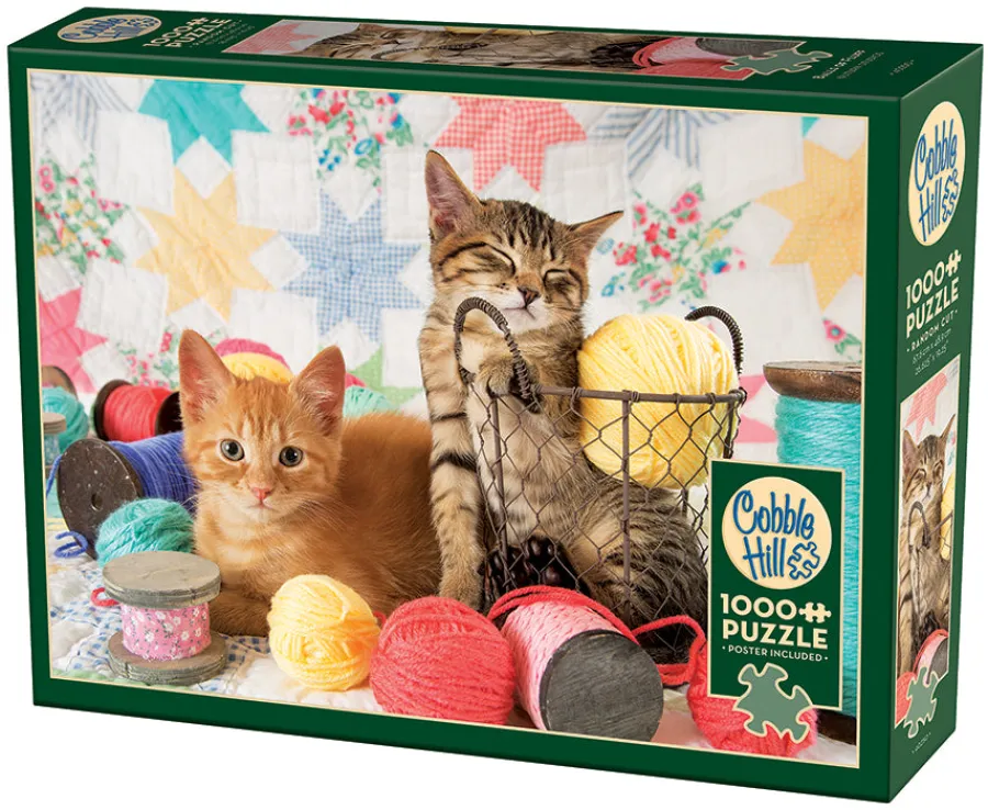 Cobble Hill Balls of Fluff | 1000 Piece- 1000 Piece | Cats