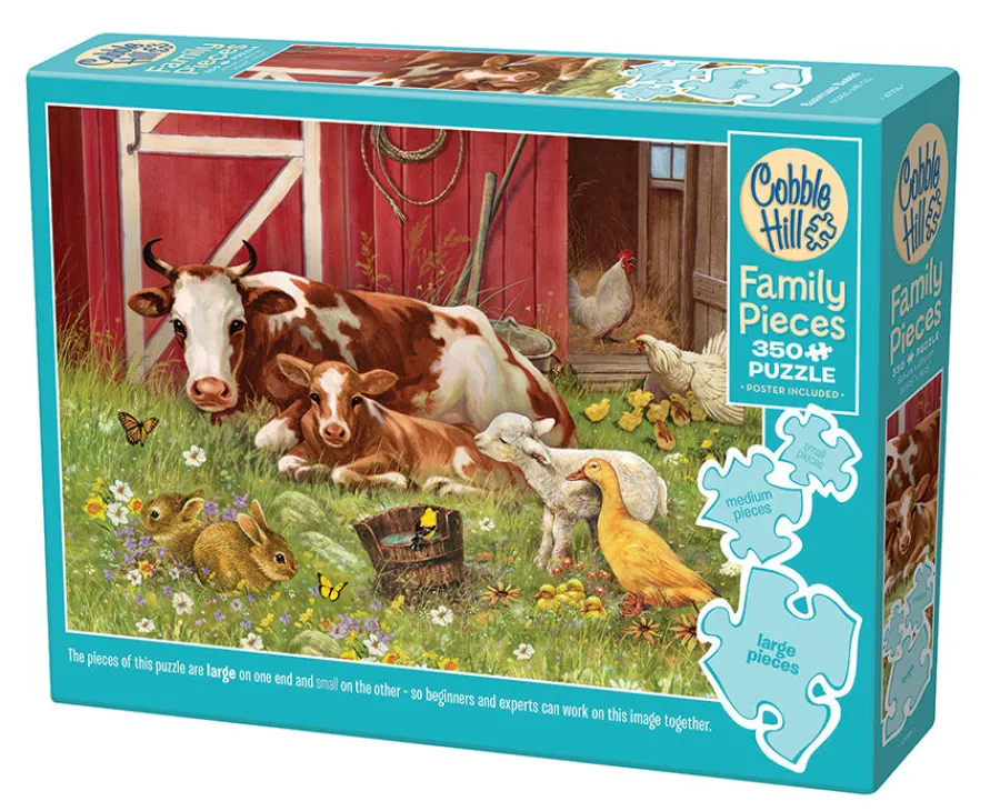Cobble Hill Barnyard Babies (Family) | Family Pieces 350- Family Pieces 350 | Farm