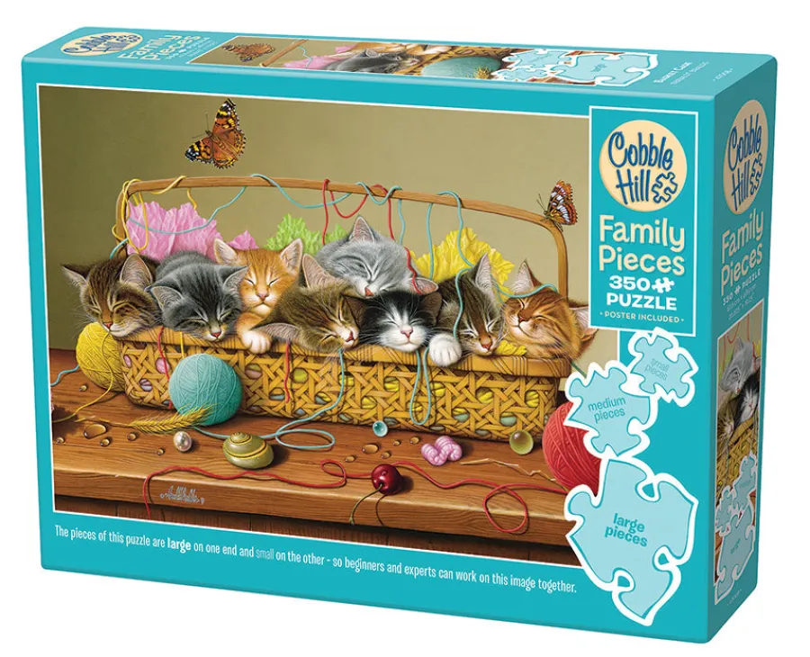 Cobble Hill Basket Case (Family) | Family Pieces 350- Family Pieces 350 | Cats