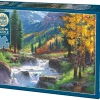 Cobble Hill Bear Falls | 500 Piece- 500 Piece | Mountainscape
