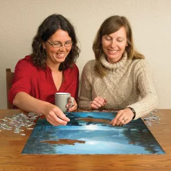 Cobble Hill Bear Night | 1000 Piece- 1000 Piece | Mountainscape