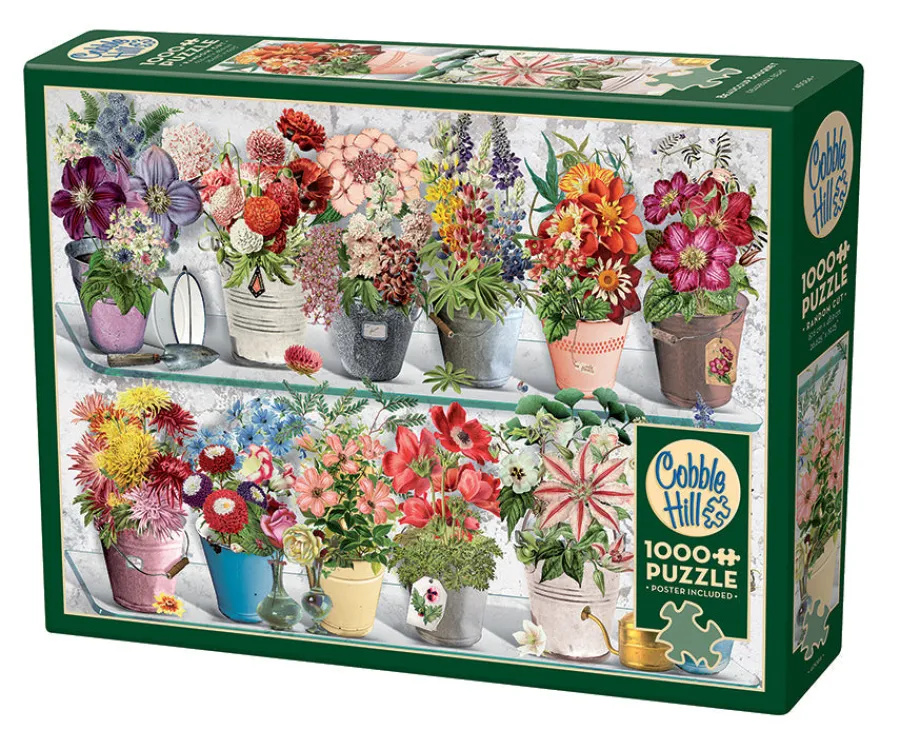 Cobble Hill Beaucoup Bouquet | 1000 Piece- 1000 Piece | Flowers / Gardens