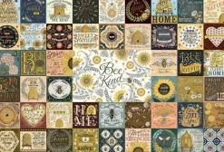 Cobble Hill Bee Kind | 2000 Piece- 2000 Piece | Collage - Busy
