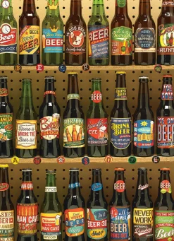 Cobble Hill Beer Collection | 1000 Piece- 1000 Piece | No Calories Puzzles