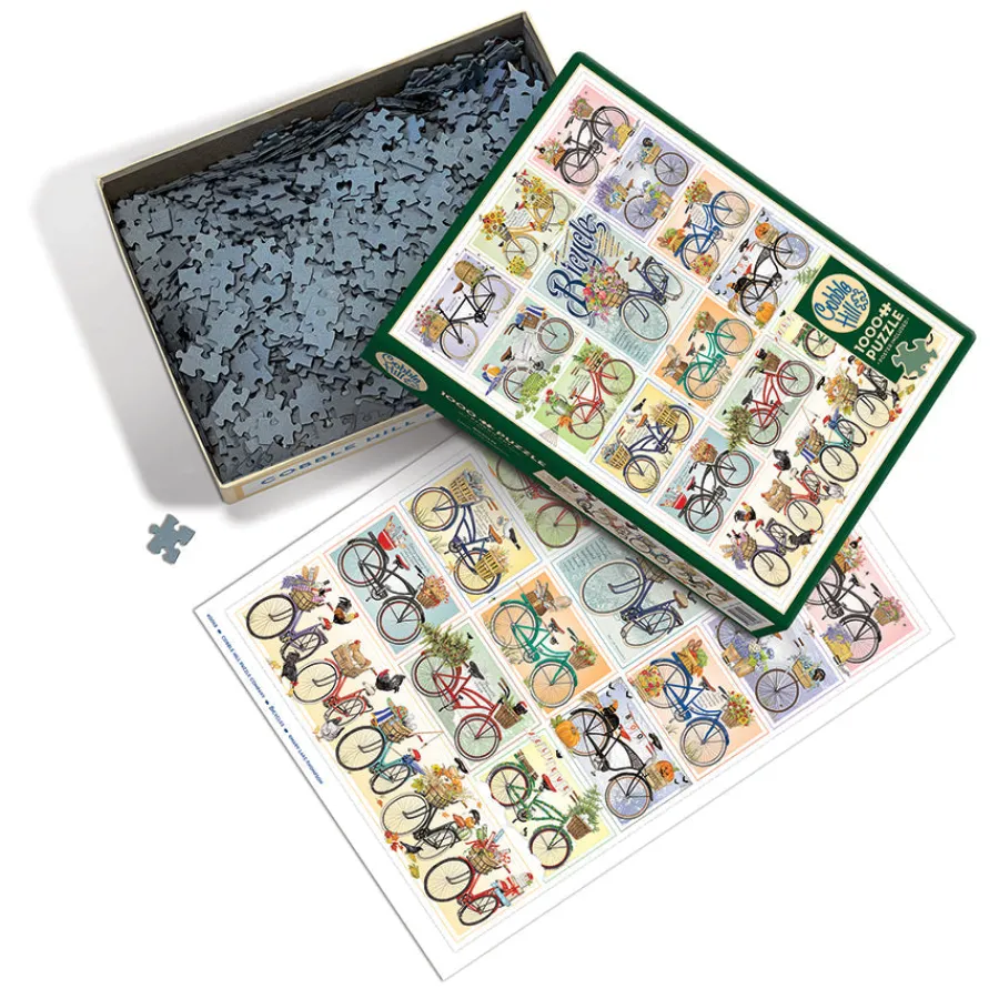 Cobble Hill Bicycles | 1000 Piece- 1000 Piece | Road Adventures