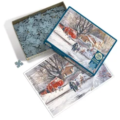 Cobble Hill Big Game Tomorrow | 500 Piece- 500 Piece | Winter