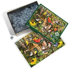 Cobble Hill Bird Cabin | 1000 Piece- 1000 Piece | Mountainscape