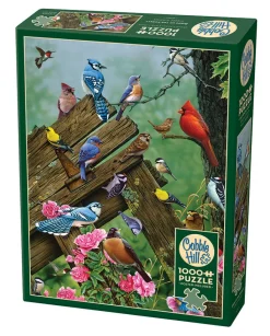 Cobble Hill Birds of the Forest | 1000 Piece- 1000 Piece | Mountainscape