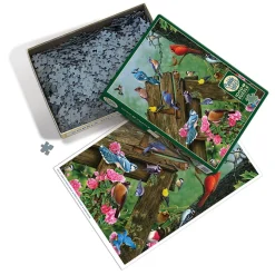Cobble Hill Birds of the Forest | 1000 Piece- 1000 Piece | Mountainscape