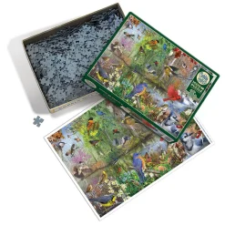 Cobble Hill Birds of the Season | 1000 Piece- 1000 Piece | Countryscape