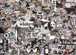 Cobble Hill Black and White: Animals | 1000 Piece- 1000 Piece | Collage - Busy