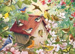 Cobble Hill Blooming Spring | 1000 Piece- 1000 Piece | Birds