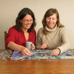 Cobble Hill Blue | 1000 Piece- 1000 Piece | Collage - Busy