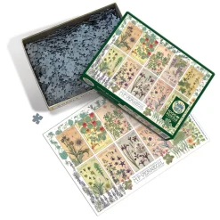 Cobble Hill Botanicals by Verneuil | 1000 Piece- 1000 Piece | Collage - Miniscene