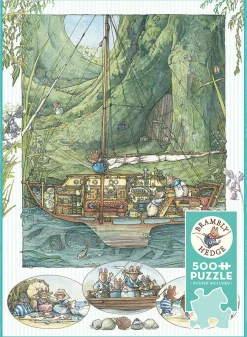 Cobble Hill Brambly Hedge All Aboard! | 500 Piece- 500 Piece | Countryscape