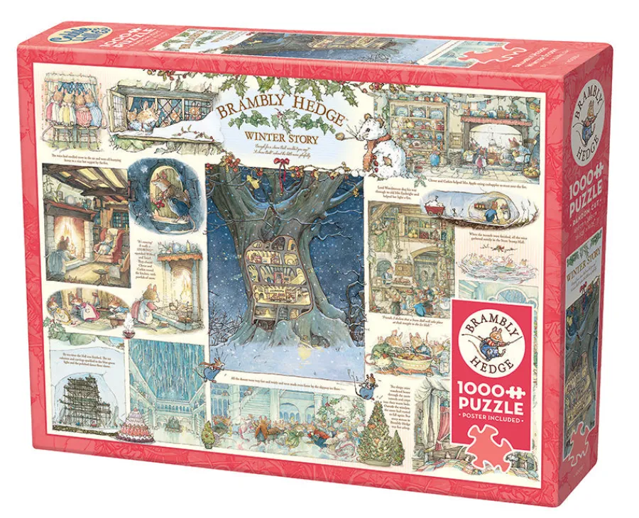 Cobble Hill Brambly Hedge Winter Story | 1000 Piece- 1000 Piece | Countryscape