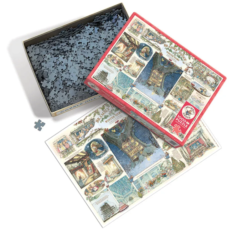 Cobble Hill Brambly Hedge Winter Story | 1000 Piece- 1000 Piece | Countryscape