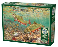 Cobble Hill Brook Trout | 1000 Piece- 1000 Piece | Waterscape
