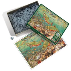 Cobble Hill Brook Trout | 1000 Piece- 1000 Piece | Waterscape