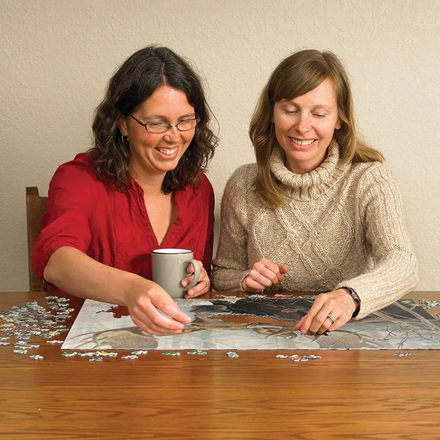 Cobble Hill Bull Moose | 500 Piece- 500 Piece | Mountainscape