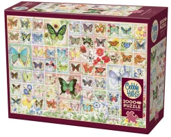 Cobble Hill Butterflies and Blossoms | 2000 Piece- 2000 Piece | Flowers / Gardens