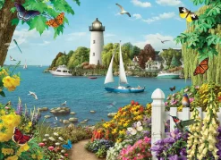 Cobble Hill By the Bay | 500 Piece- 500 Piece | Waterscape