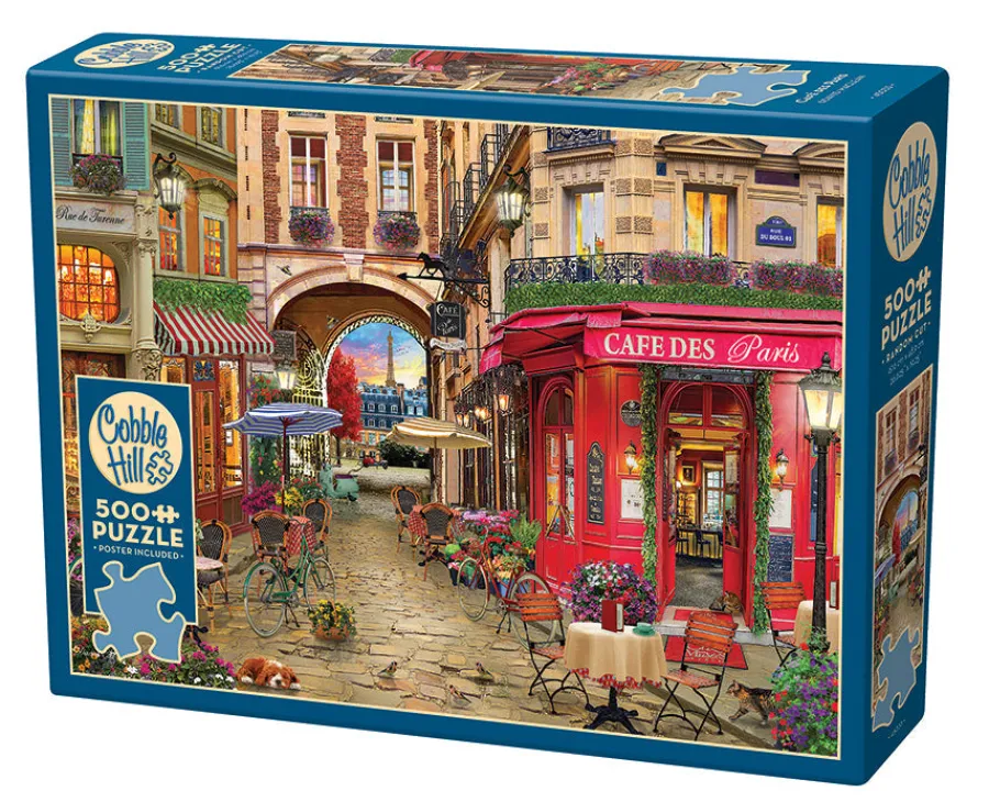 Cobble Hill Cafe des Paris | 500 Piece- 500 Piece | Townscape
