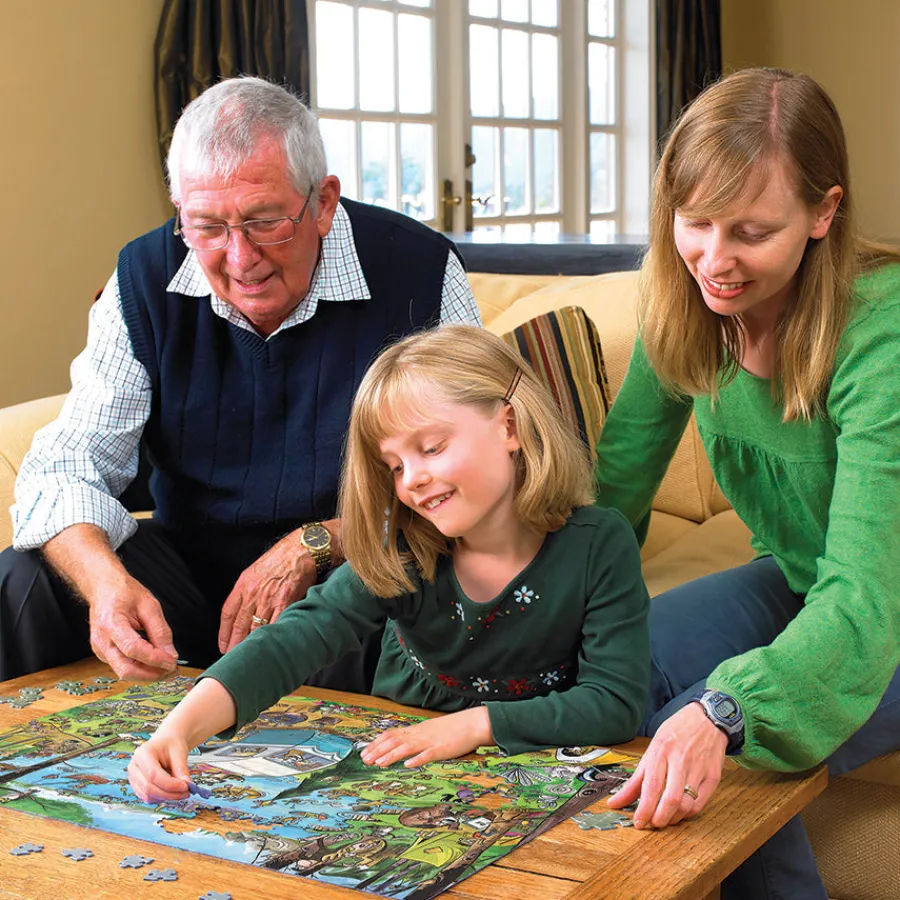Cobble Hill Call of the Wild (Family) | Family Pieces 350- Family Pieces 350 | Mountainscape