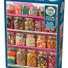 Cobble Hill Candy Shelf | 500 Piece- 500 Piece | Collage - Variety