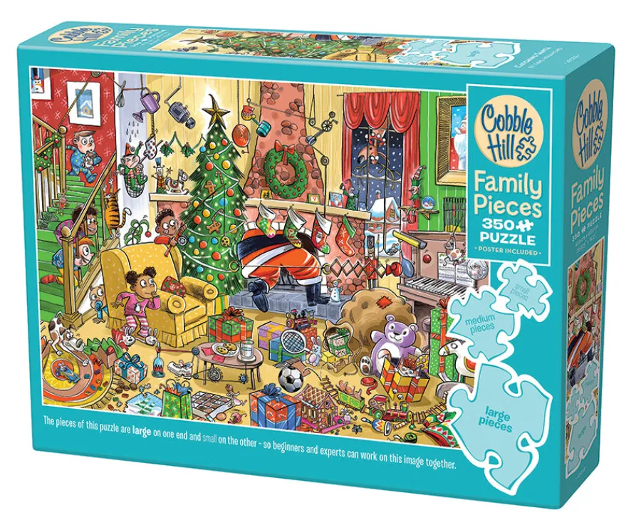Cobble Hill Catching Santa (Family) | Family Pieces 350- Family Pieces 350 | Wildlife