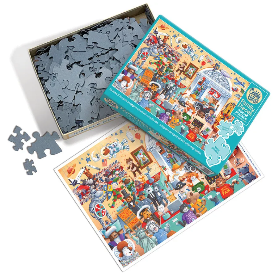 Cobble Hill Cats and Dogs Museum (Family) | Family Pieces 350- Family Pieces 350 | Cats