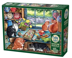 Cobble Hill Cats Retreat | 1000 Piece- 1000 Piece | Cats