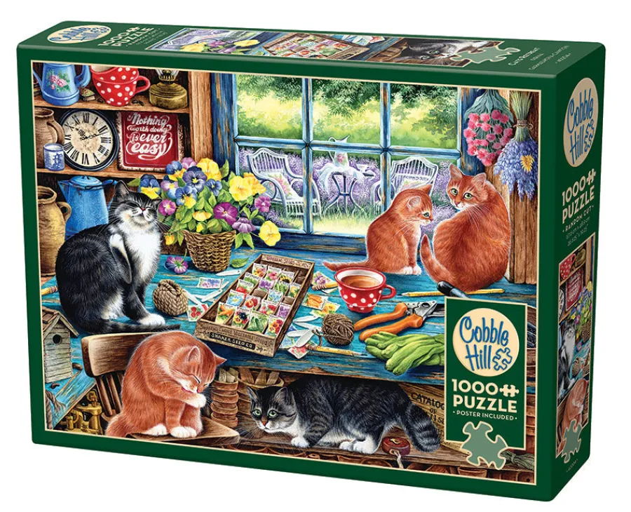 Cobble Hill Cats Retreat | 1000 Piece- 1000 Piece | Cats