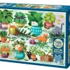 Cobble Hill Cats vs. Plants | 500 Piece- 500 Piece | Cats