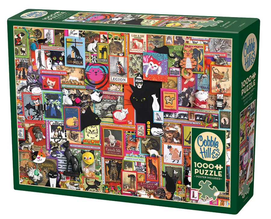 Cobble Hill Catsville | 1000 Piece- 1000 Piece | Cats