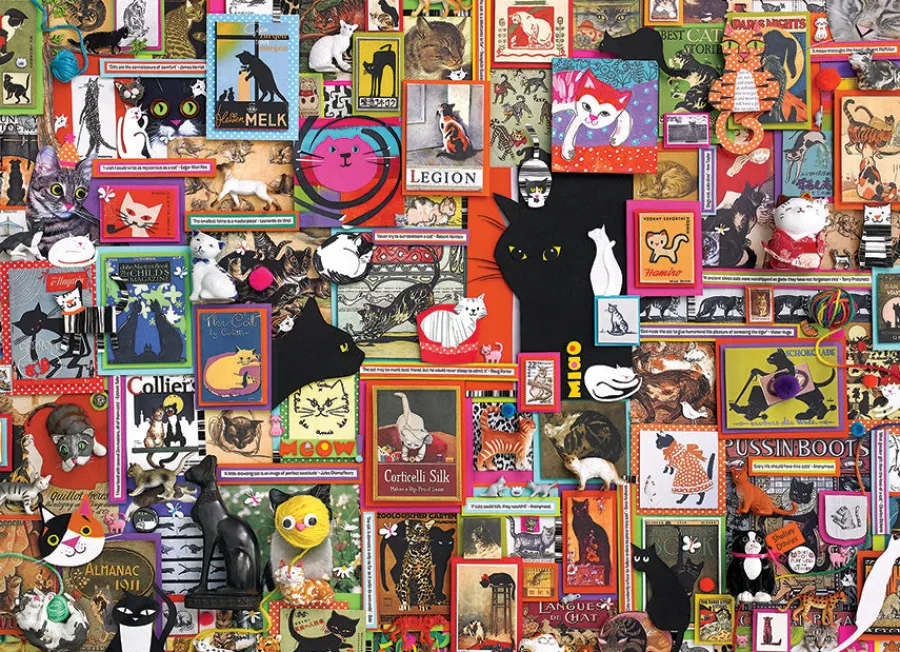 Cobble Hill Catsville | 1000 Piece- 1000 Piece | Cats