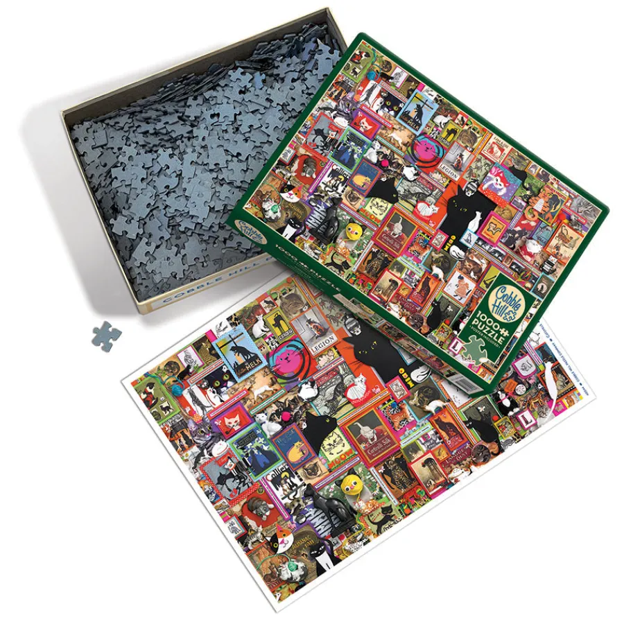Cobble Hill Catsville | 1000 Piece- 1000 Piece | Cats