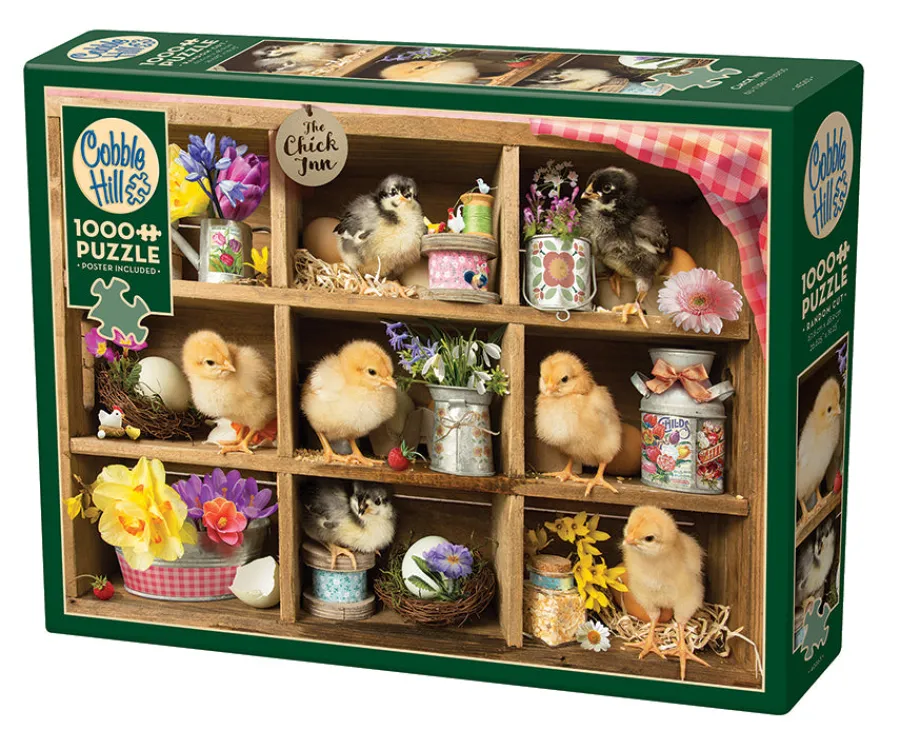 Cobble Hill Chick Inn | 1000 Piece- 1000 Piece | Birds