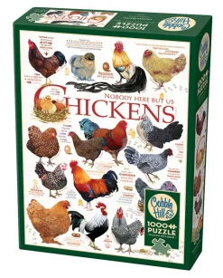 Cobble Hill Chicken Quotes | 1000 Piece- 1000 Piece | Farm