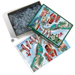 Cobble Hill Christmas Campers | 1000 Piece- 1000 Piece | Road Adventures