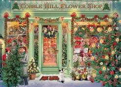 Cobble Hill Christmas Flower Shop | 1000 Piece- 1000 Piece | Townscape