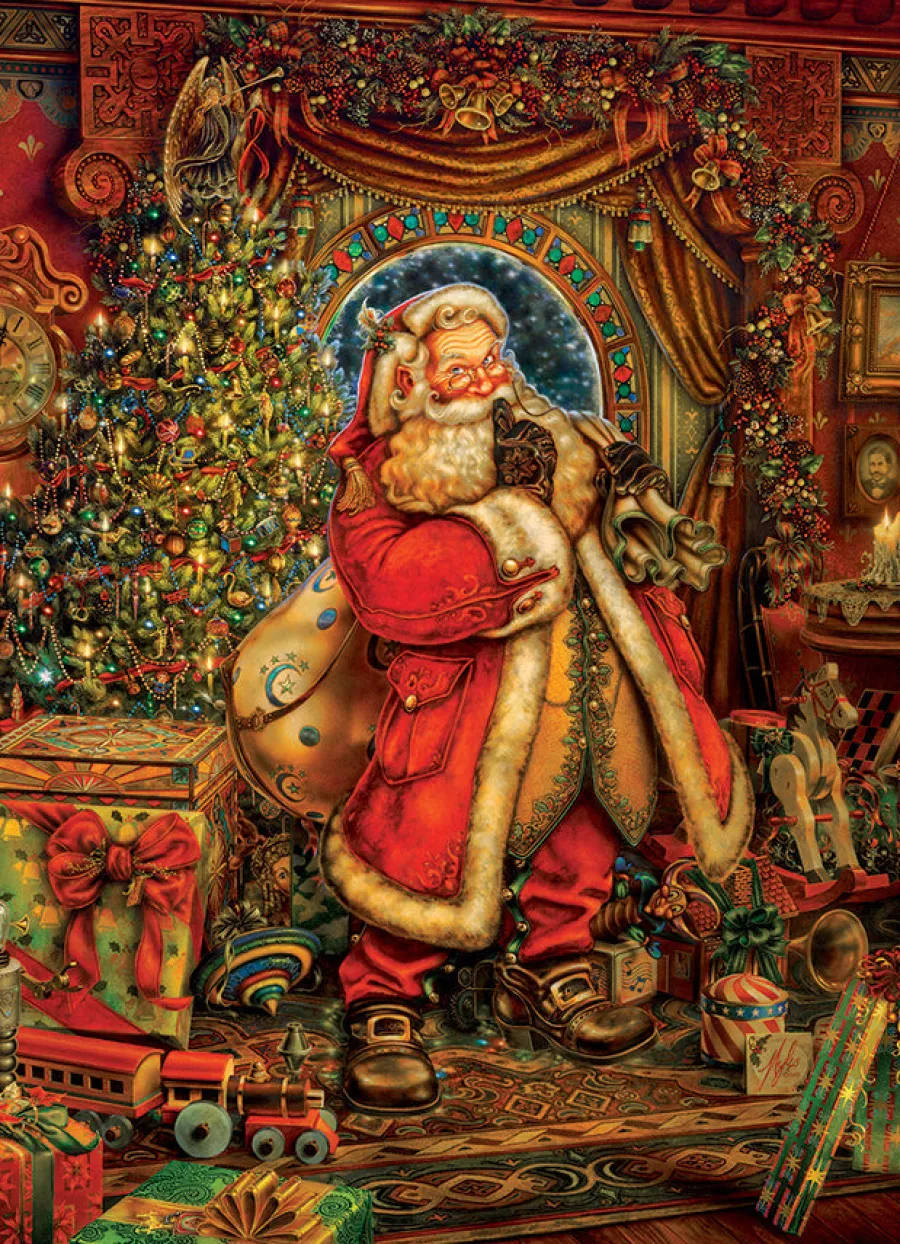 Cobble Hill Christmas Presence | 1000 Piece- 1000 Piece | Christmas