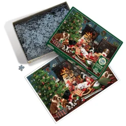 Cobble Hill Christmas Puppies | 1000 Piece- 1000 Piece | Dogs