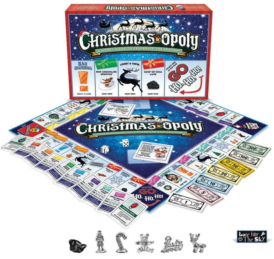 Cobble Hill Christmas-Opoly Board Game- Game With Themes! | Games